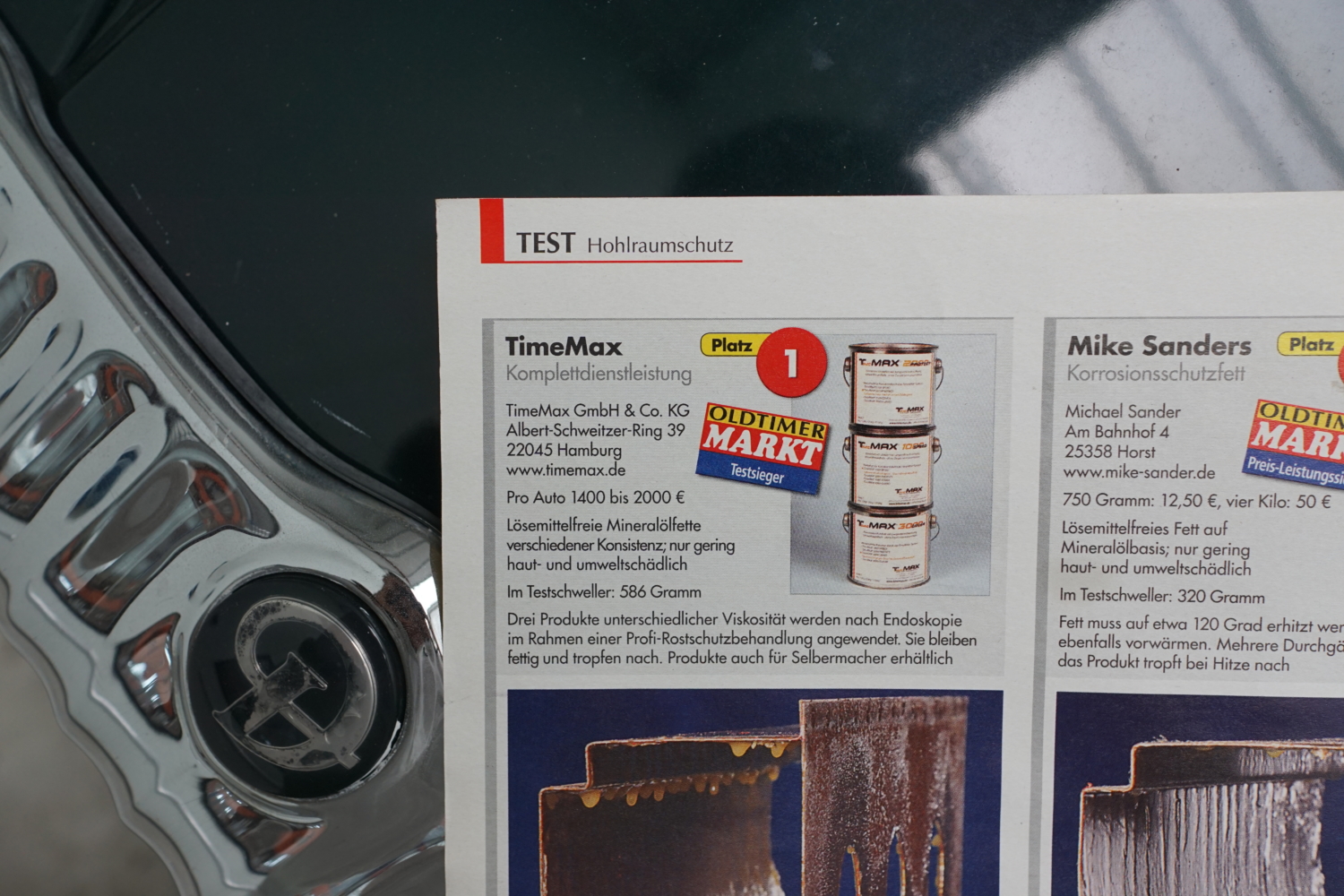 Nuevas formulaciones TimeMAX en pruebas comparativas