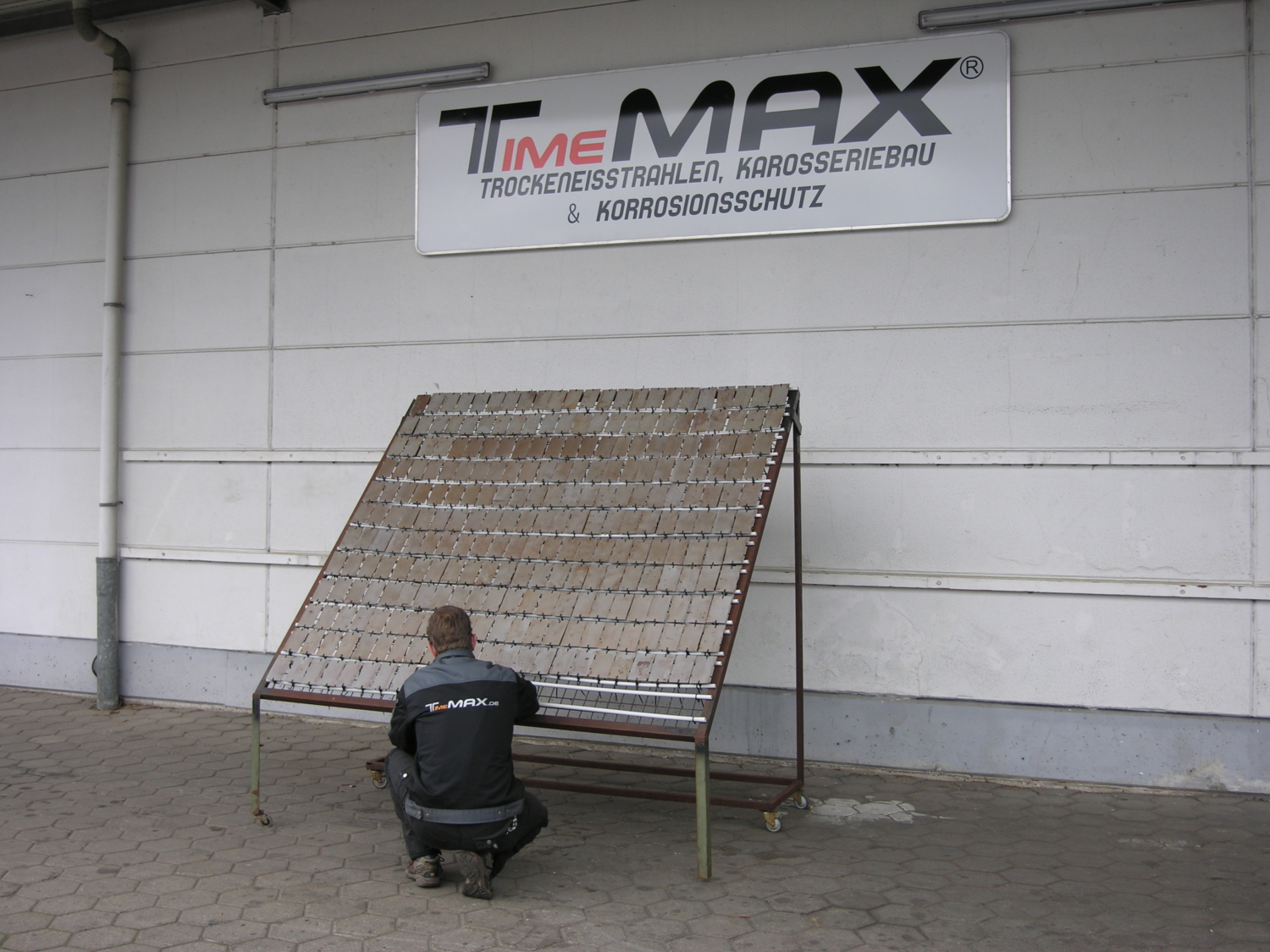 Paneles de prueba oxidados en TimeMAX - 2004